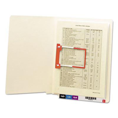 Manila End Tab U-Clip Fastener Folders | 50/Box