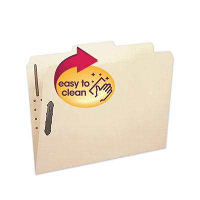 Poly Top Tab Fastener Folders | Manila, 24/Box