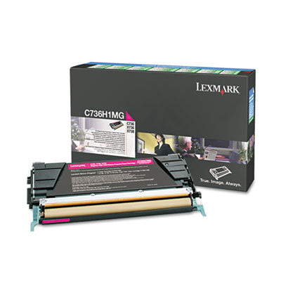 Lexmark C736H1MG High-Yield Toner | Magenta