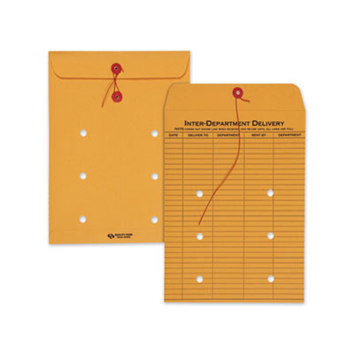 Interoffice Envelope | String/Button, 100/CT
