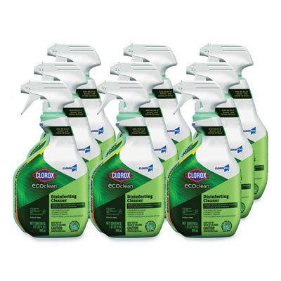 Clorox® Clorox Pro EcoClean All-Purpose Cleaner, Unscented, 32 oz Spray Bottle, 9/Carton