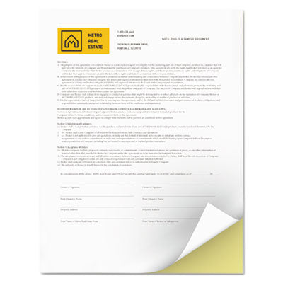 xerox Multipurpose Carbonless 2-Part Paper
