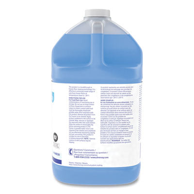 Diversey™ Suma Freeze D2.9 Floor Cleaner, Liquid, 1 Gal, 4/carton