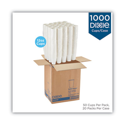 Perfectouch Paper Hot Cups | 12oz, White, 1000