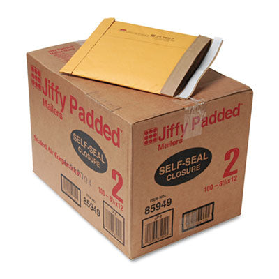 Jiffy Padded Mailer | #2, 8.5x12, 100/Carton