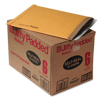 Jiffy Padded Mailer | #6, 12.5x19, 50/Carton