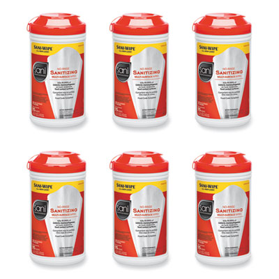 No-Rinse Sanitizing Multi-Surface Wipes | 95/CT