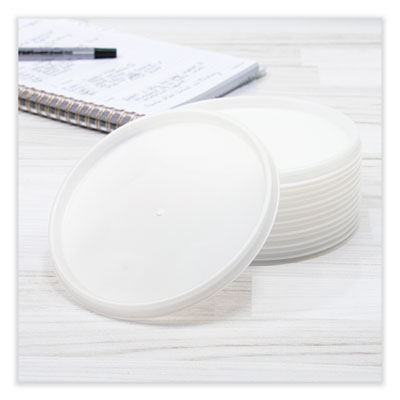 Plastic Lids for Foam Cups | Vented, 100/Pack