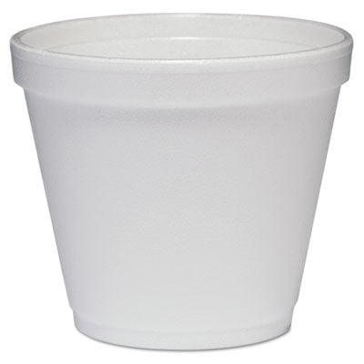 Dart Food Containers | Squat, 8oz, White, 1000