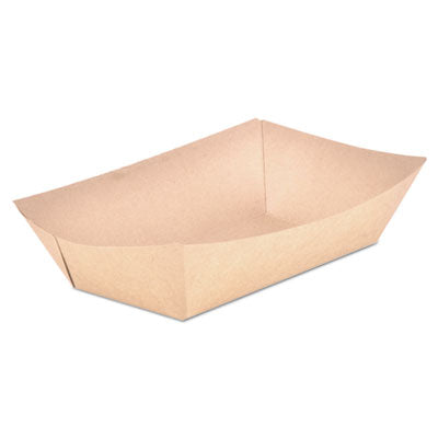 Eco Food Trays | 5lb Capacity, Brown, 500/Carton