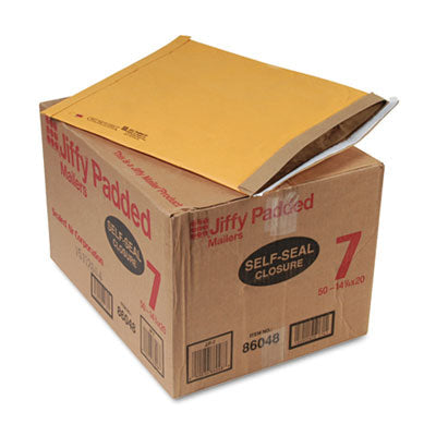 Jiffy Padded Mailer | #7, 14.25x20, Self-Seal