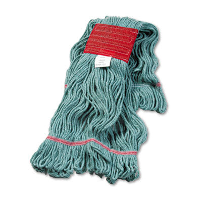 Super Loop Wet Mop Head | Large, Green, Dozen