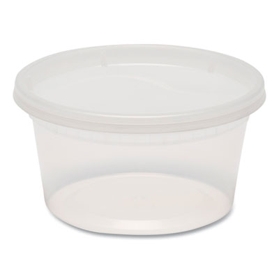 Plastic Deli Container | 12 oz Clear | 240-Count