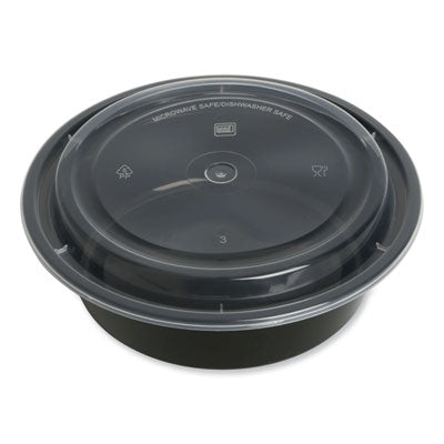 Microwavable Food Container | 32 oz Round | 150-Ct