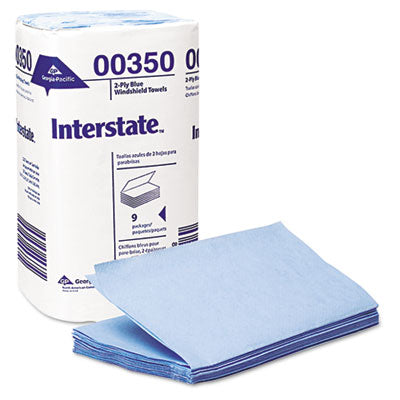 Auto Care Paper Wipers | 2-Ply Blue | 9-Pack