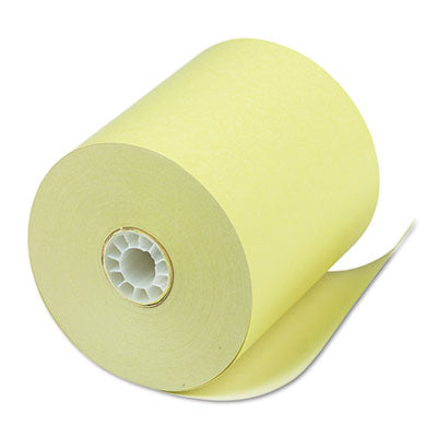 Iconex™ Direct Thermal Printing Thermal Paper Rolls, 3.13" X 230 Ft, Canary, 50/carton
