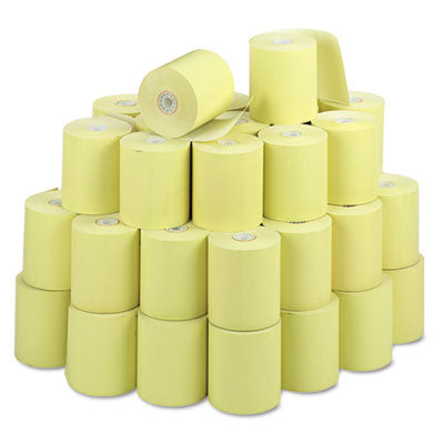 Iconex™ Direct Thermal Printing Thermal Paper Rolls, 3.13" X 230 Ft, Canary, 50/carton
