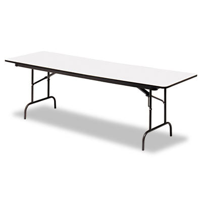 Commercial Folding Table | 96"x30" Gray/Charcoal