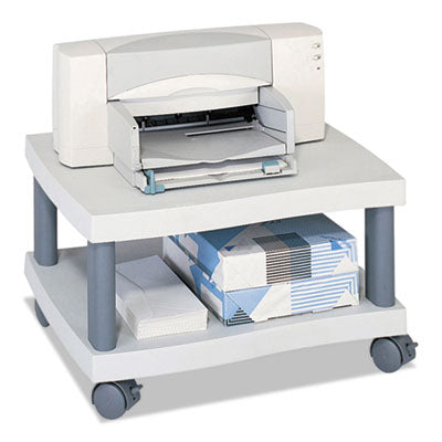 Wave Design Under-Desk Printer Stand | 2-Shelves