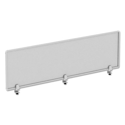 Polycarbonate Privacy Panel | 65"W, Silver/Clear