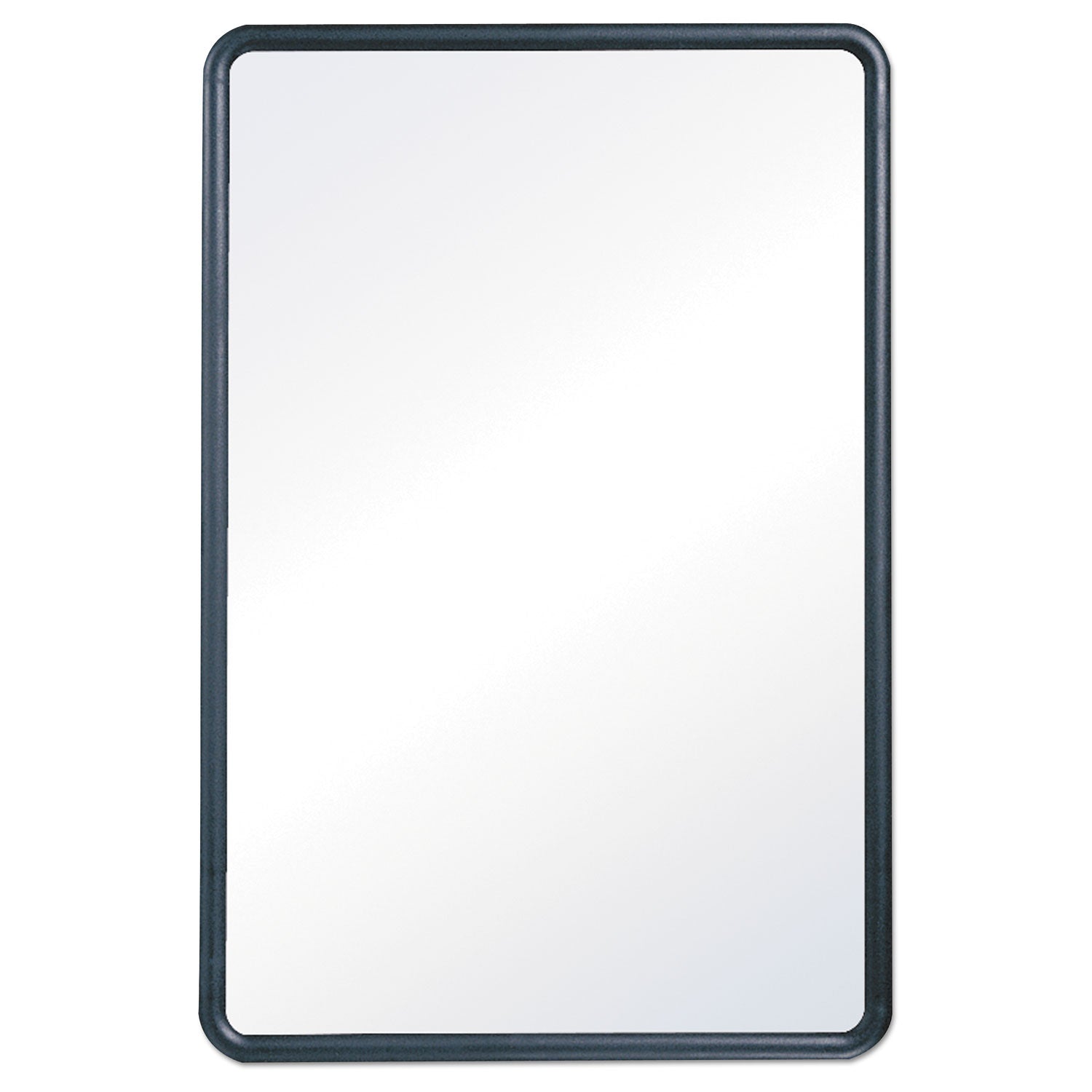 Contour Dry Erase Board | 48x36, White, Black