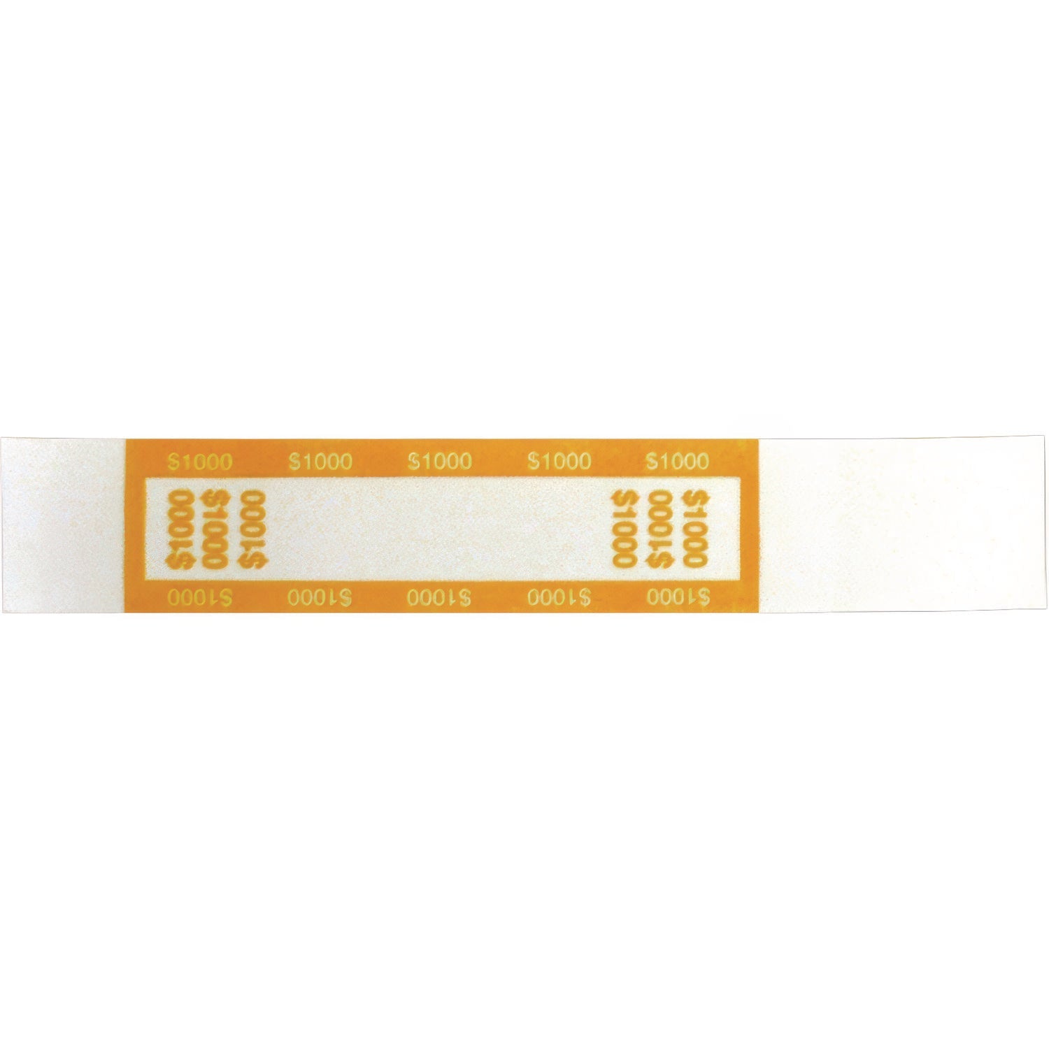 CONTROLTEK® Currency Straps, $10 Bill, $1,000, Self-Adhesive, 1,000/Pack