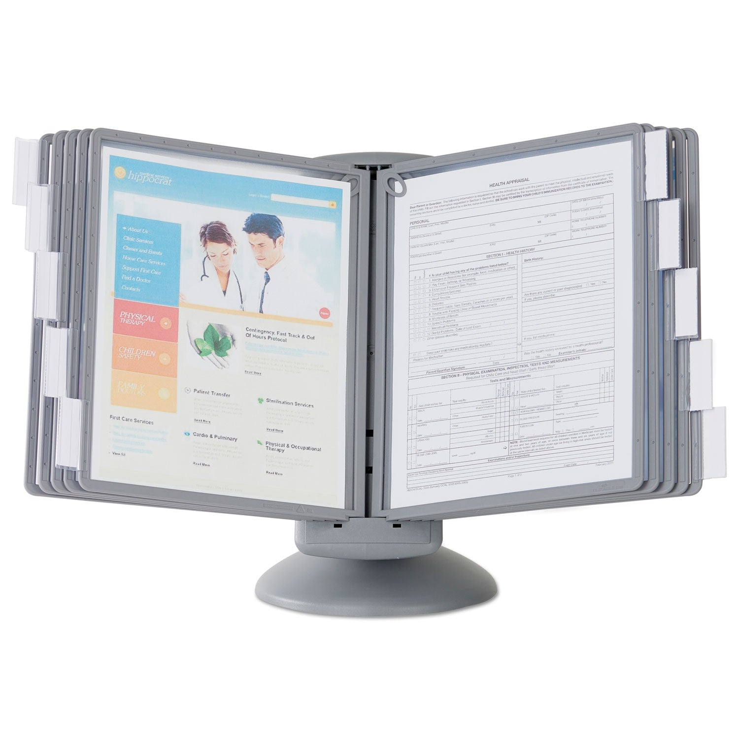 Sherpa Motion Desk Reference System | 10 Panels