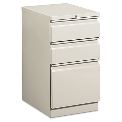 Brigade Mobile Pedestal | HON, 3-Drawer, L. Gray