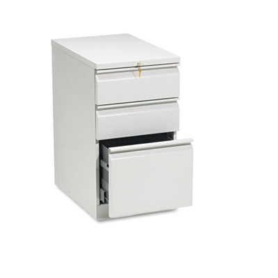 Brigade Mobile Pedestal | HON, 3-Drawer, L. Gray