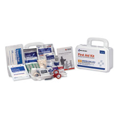 First Aid Only™ Ansi Class A 10 Person First Aid Kit, 71 Pieces, Plastic Case - Bloom Skins