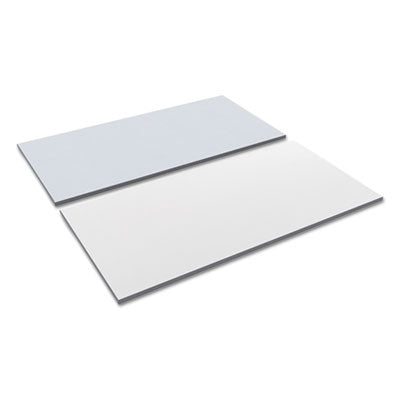 Reversible Laminate Table Top | 59" | White/Gray