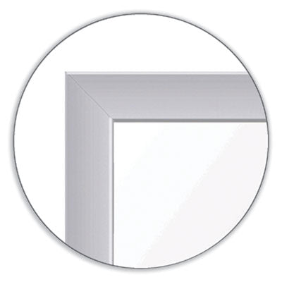 Ghent Time Out Magnetic Whiteboard, Patient/Staff Time Management Chart, 24.5" x 18.5", White/Gray Surface, Satin Aluminum Frame