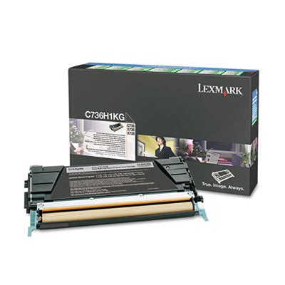Lexmark C736H1KG High-Yield Toner | Black
