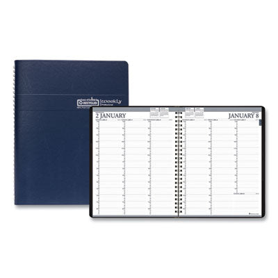 Professional Weekly Planner | 2025, 11x8.5, Blue