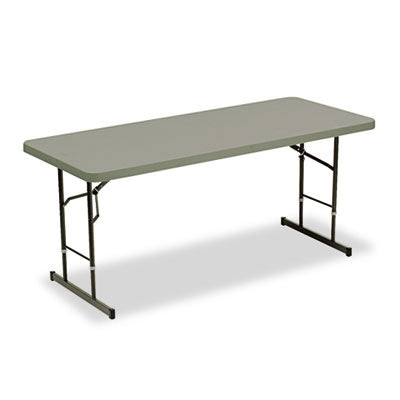 Adjustable-Height Folding Table | 72"x30"
