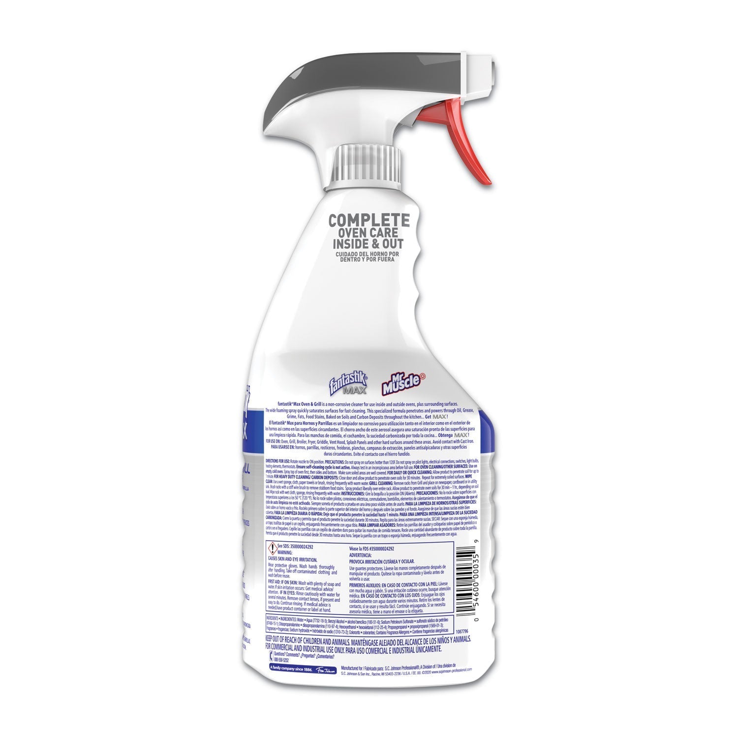 Fantastik® MAX Max Oven And Grill Cleaner, 32 Oz Bottle
