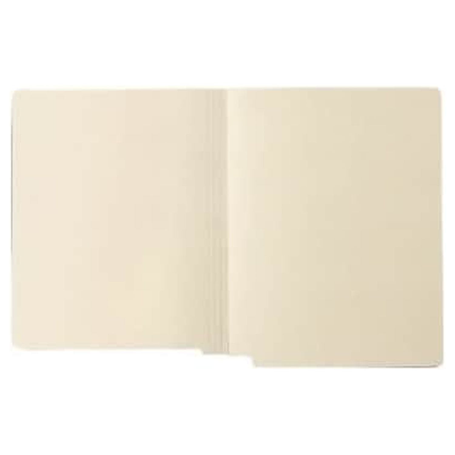 Medical Arts Press® End-Tab File Folder with Mylar Spine, Straight Tabs, Letter Size, 0.75" Expansion, Manila, 50/Box