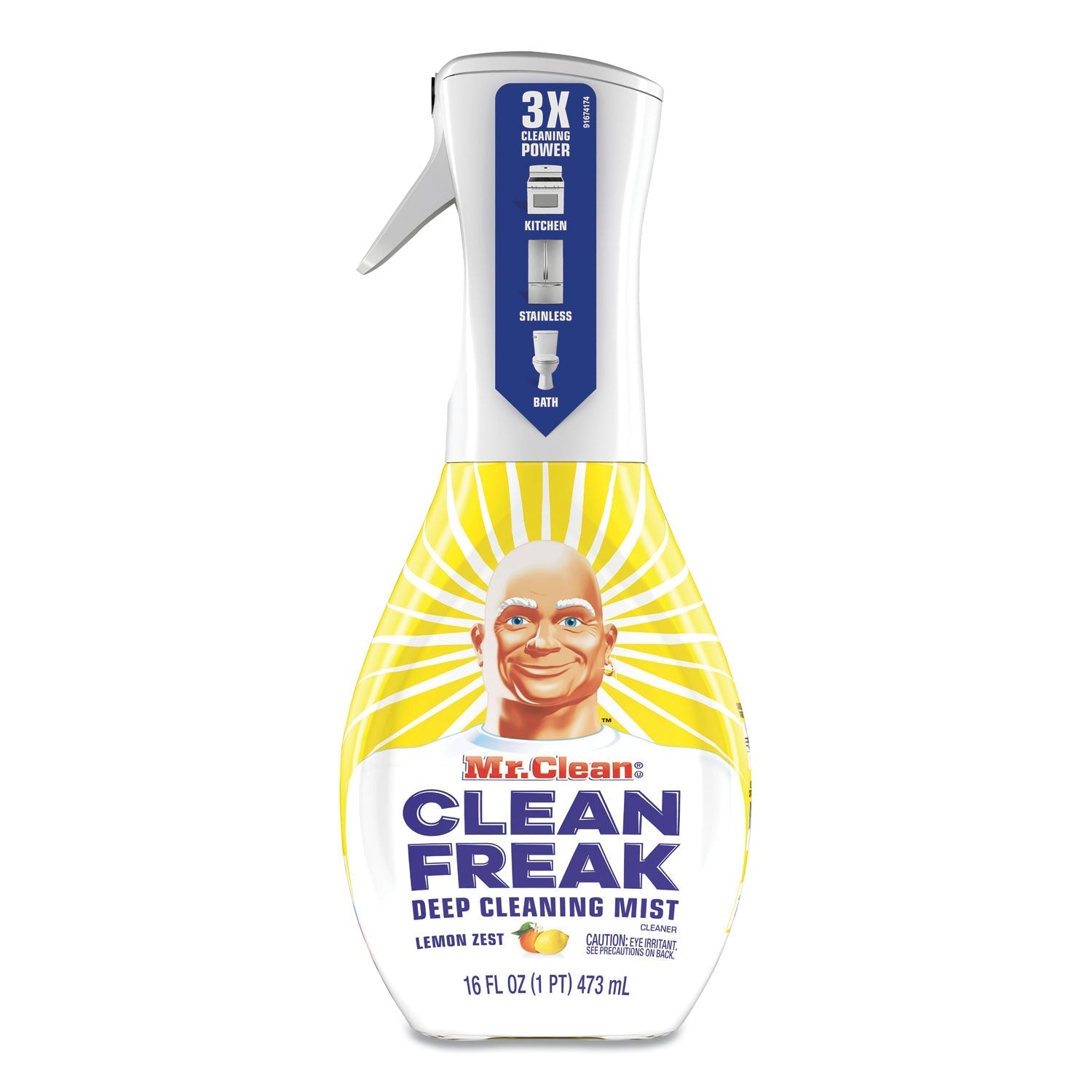 Mr. Clean® Clean Freak Deep Cleaning Mist Multi-Surface Spray, Lemon, 16 Oz Spray Bottle