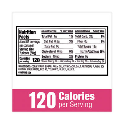 Now and Later® Mixed Fruit Chews, Assorted Flavors, 60 oz Tub, 365 Pieces - Bloom Skins