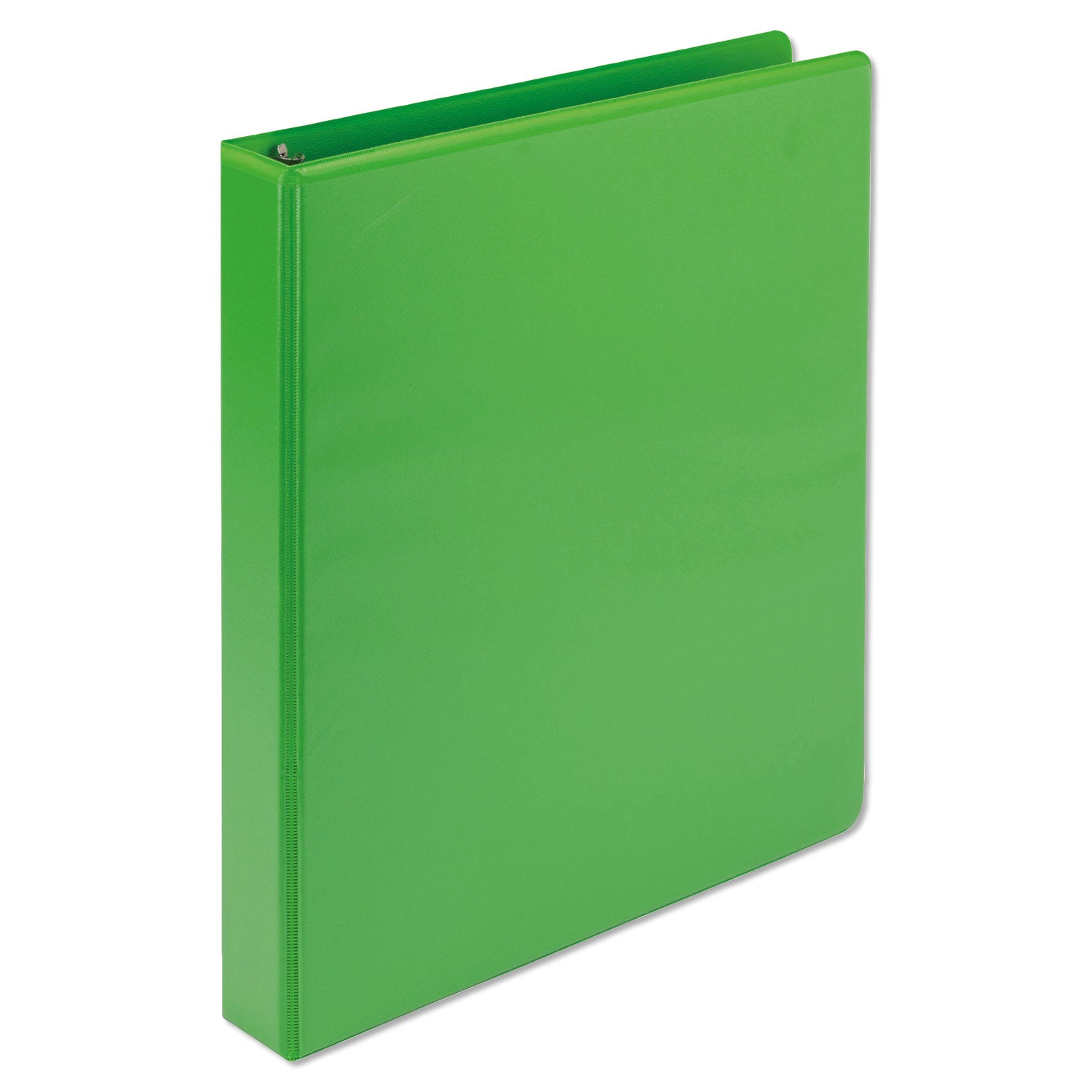 Samsill® Earth's Choice Plant-Based Durable Fashion View Binder, 3 Rings, 1" Capacity, 11 x 8.5, Lime, 2/Pack
