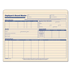 TOPS Employee Record Master File Jacket | 20/Pack