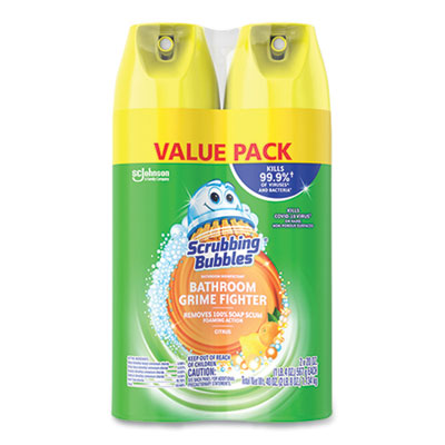 Bathroom Disinfectant Grime Fighter | 20oz, 2/Pk