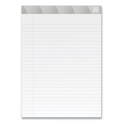 TRU RED™ Notepads, Wide/legal Rule, 50 White 8.5 X 11.75 Sheets, 12/pack