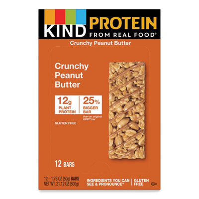 KIND Protein Bars | Crunchy Peanut Butter, 12/Pk