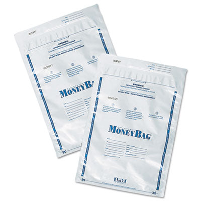 Tamper-Evident Deposit Bag | 9x12, White, 100/Pk