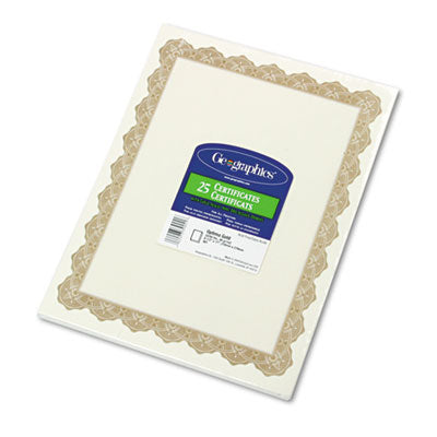 Parchment Paper Certificates | Optima Gold | 25-Pk