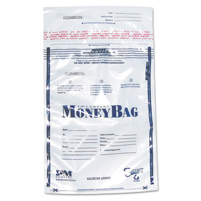 Tamper-Evident Deposit Bag | 9x12 100-Pack