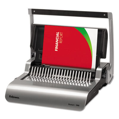 Quasar 500 Manual Comb Binding System | 500-Sheet