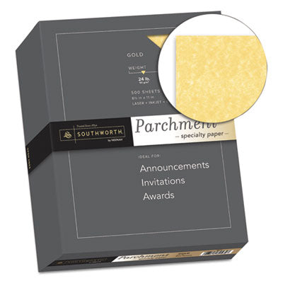 Parchment Specialty Paper | Gold, 24lb, Ream