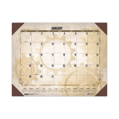 Vintage Desk Pad Calendar | 2025 Recycled